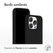 Accezz Coque Liquid Silicone avec MagSafe pour Apple iPhone 15 Pro - Noir