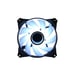 Zalman ZM-IF120 120mm Milky White aRGB Fan infinity effect 1.200 RPM 21.0dB A 55.2CFM Boitier PC Ventilateur 12 cm