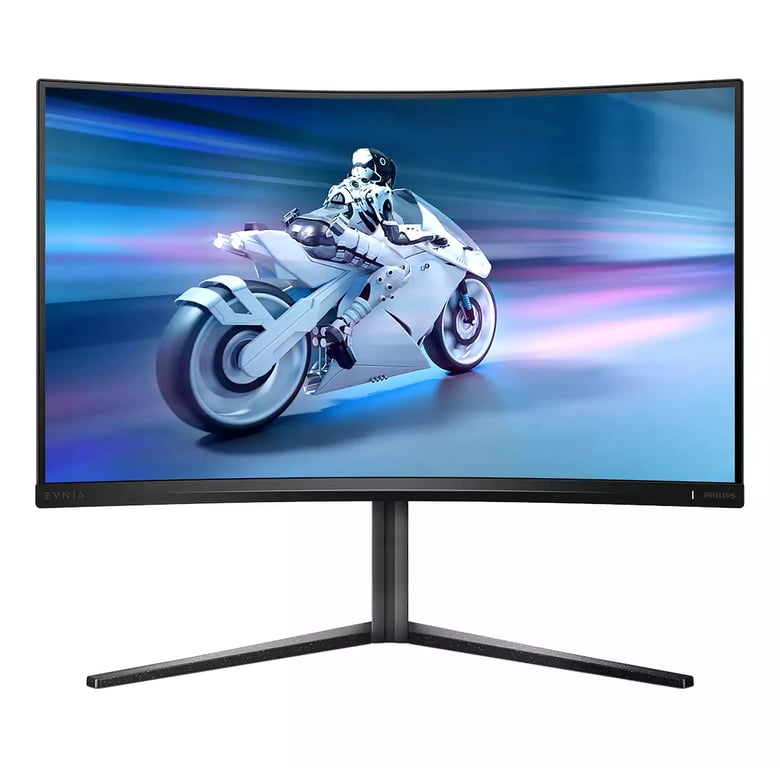 Philips Evnia 32M2C5500W 32 Pouces QHD Curved Gaming Monitor 0 5 ms MPRT 240 Hz FreeSync Prem. Pro. HDR400 2560x1440 HDMI DisplayPort Hub USB - vue 4