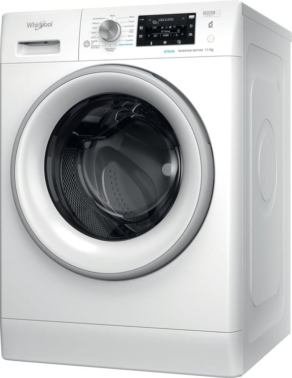 Lave linge frontal WHIRLPOOL FFD11489SVFR - vue 3