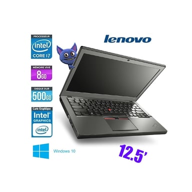 ThinkPad Core i7, 2.6, 8 Go 5 Go  Intel HD Graphics 5500 Noir 12.5'' Windows 10