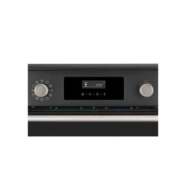 Cuisinière induction CONTINENTAL EDISON CECI60FPB 3 feux 65 L pyrolyse commandes tactiles et manettes Noir L60 x H85 x P60 cm
