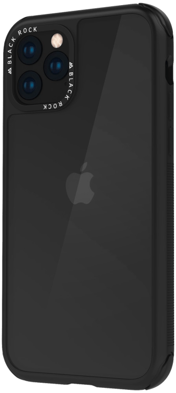 Coque de protection Robust Transparent pour iPhone 11 Pro Max, noir