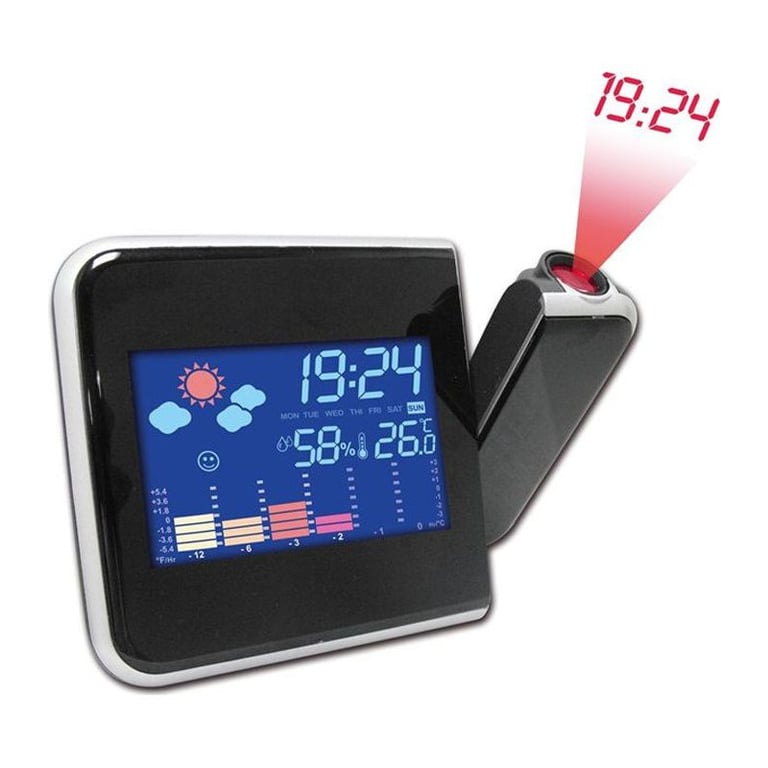 Inovalley RPM11 Station météo Réveil Projecteur - vue 2