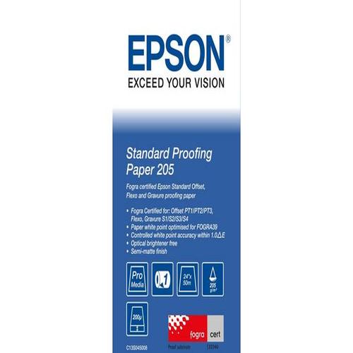 Epson Proofing Paper Standard Papier épreuve Rouleau A1 61 0 cm x 50 1 rouleau x pour SureColor SC P10000 P20000 P6000 P7000 P8000 P9000 T3000 T3200 T5200 T7000 T7200 - vue 2