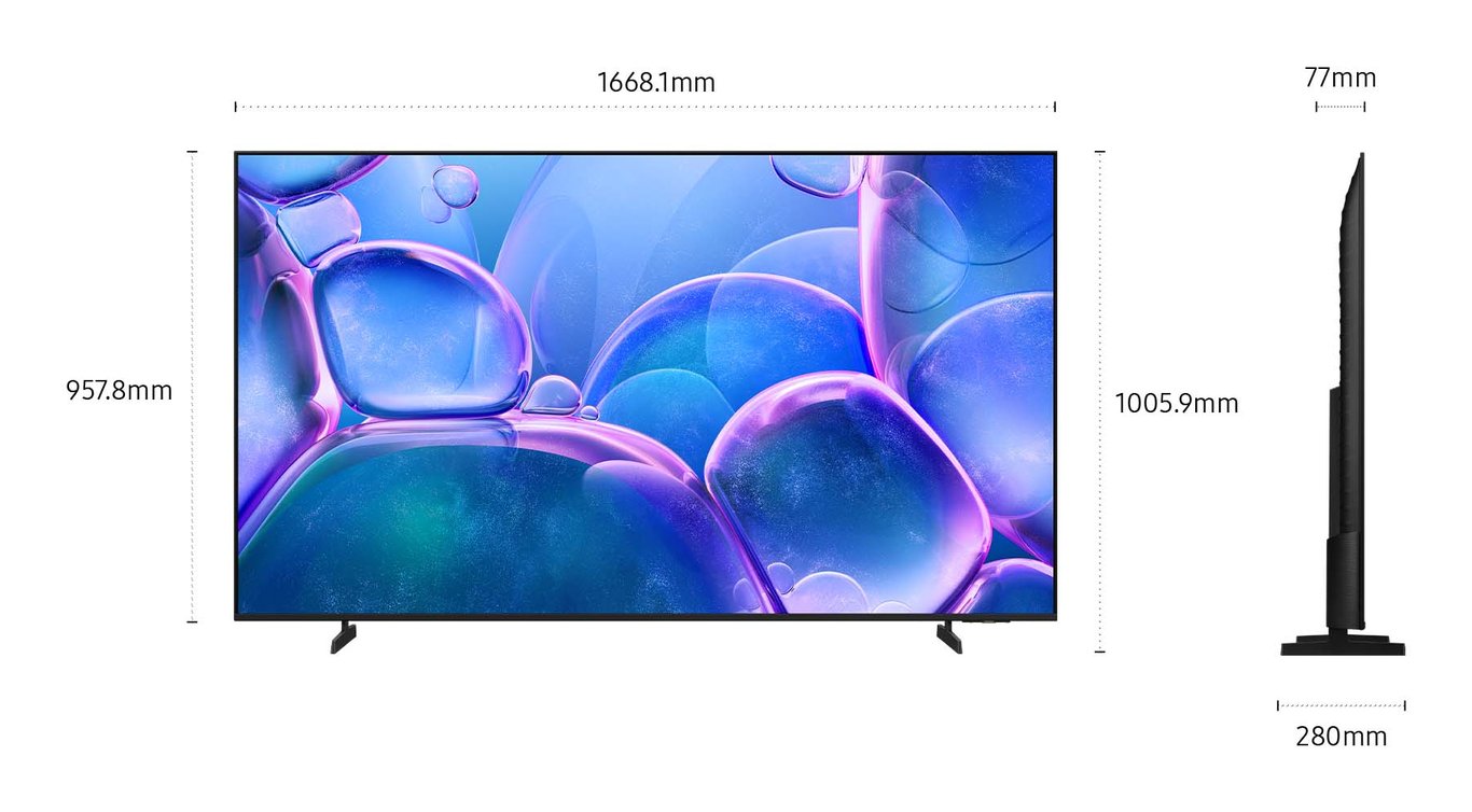 Samsung UE75U7000FU 190 5 cm 75 4K Ultra HD Smart TV Wifi Neuf - vue 3