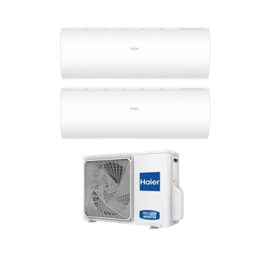 Climatiseur Haier pearl 9000+12000 blanc