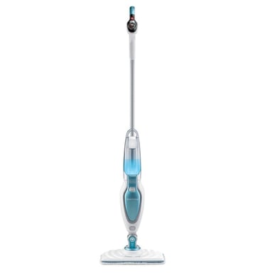 Black & Decker FSM16CD limpiador a vapor Fregona a vapor 1600 W Azul, Blanco
