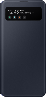 Samsung EF-EA415 funda para teléfono móvil 15,5 cm (6.1'') Funda cartera Negro