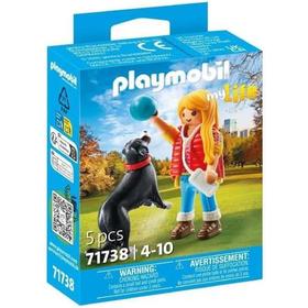Jeune Fille Avec Chien De Montagne Playmobil La Boite - vue 5