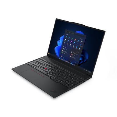 Lenovo ThinkPad E16 Gen 3 (Intel) Intel Core Ultra 5 255U Computer portatile 40,6 cm (16'') WUXGA 16 GB DDR5-SDRAM 512 GB SSD Wi-Fi 6E (802.11ax) Windows 11 Pro Italiano Nero