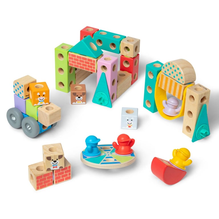 Melissa & Doug La Ville 73 Pièces Blockables Melissa & Doug - vue 5