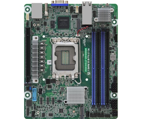 Asrock W680D4ID-2T/G5/X550 placa base Intel W680 LGA 1700 mini ITX