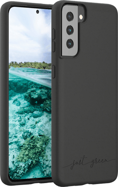 Coque Samsung G S21+ 5G Natura Noire - Eco-conçue Just Green