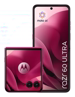 Motorola razr 60 ultra 17,7 cm (6.96'') SIM doble Android 15 5G USB Tipo C 16 GB 512 GB 4700 mAh Rosa