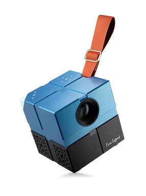 Acer PROJECTEUR QH12A 720p 5500 Lumens HD Noir et bleu Reconditionné - vue 3