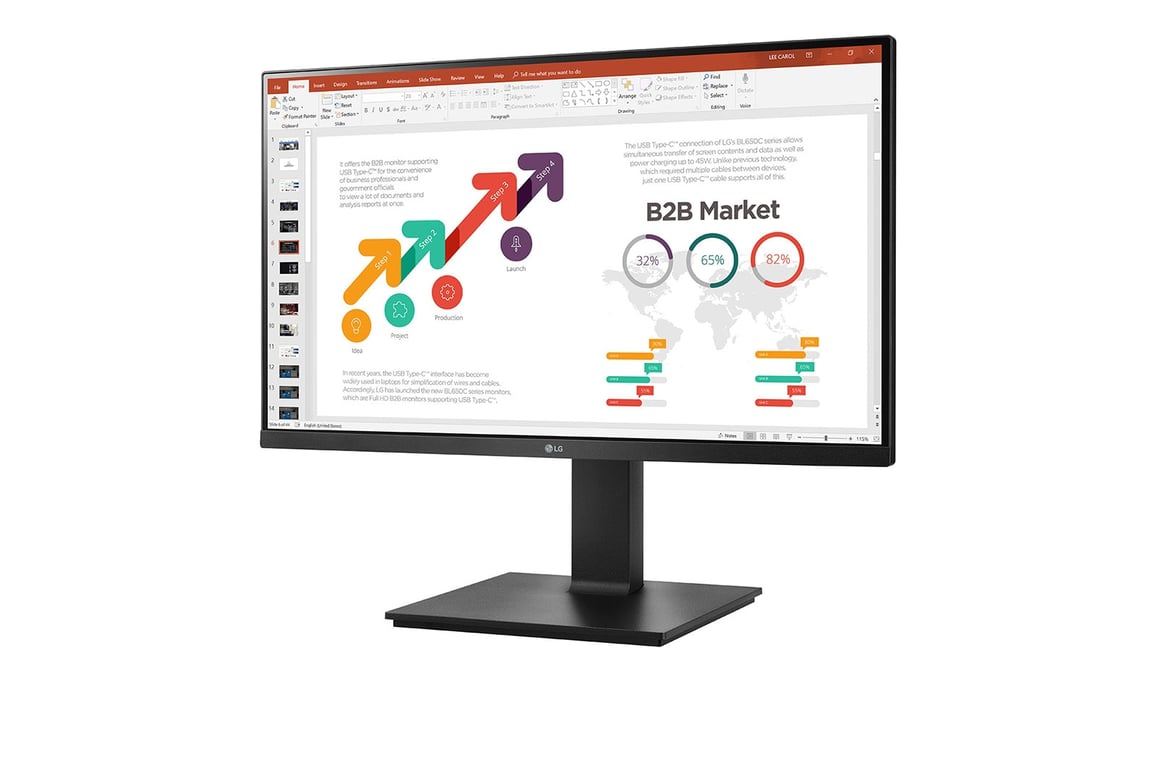 LG 24BP450Y-B monitor de pantalla plana para PC 60,5 cm (23,8