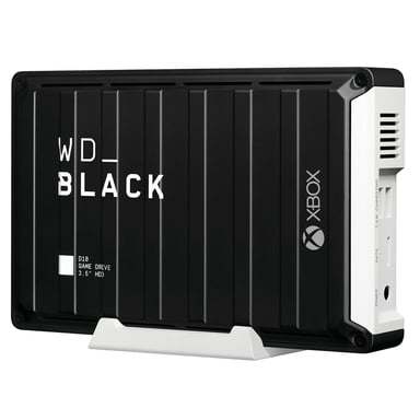 Western Digital D10 disco duro externo 12 TB 7200 RPM 3.2 Gen 2 (3.1 Gen 2) Negro