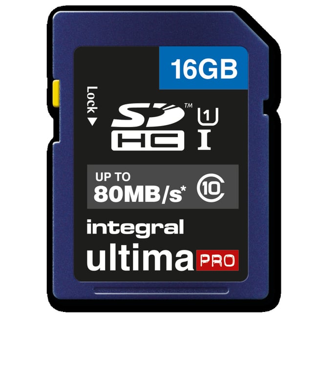 Carte mémoire flash INTEGRAL UltimaPro UHS Class 1 / Class10 SDHC UHS I - vue 3