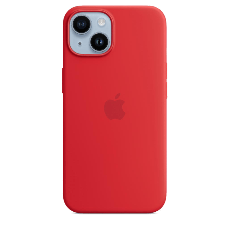 Apple MPRW3ZM/A coque de protection pour téléphones portables 15,5 cm (6.1 ) Housse Rouge