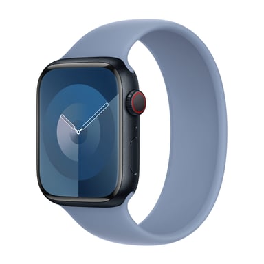 Bracelet Boucle unique en Silicone pour Apple Watch | 38/40/41/42 mm - Taille 2 - Winter Blue