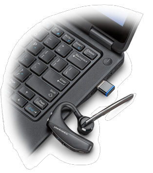 Casque Poly Voyager 5200 UC – Sans Fil, Bluetooth, Bureau/Centre d'appels - vue 4