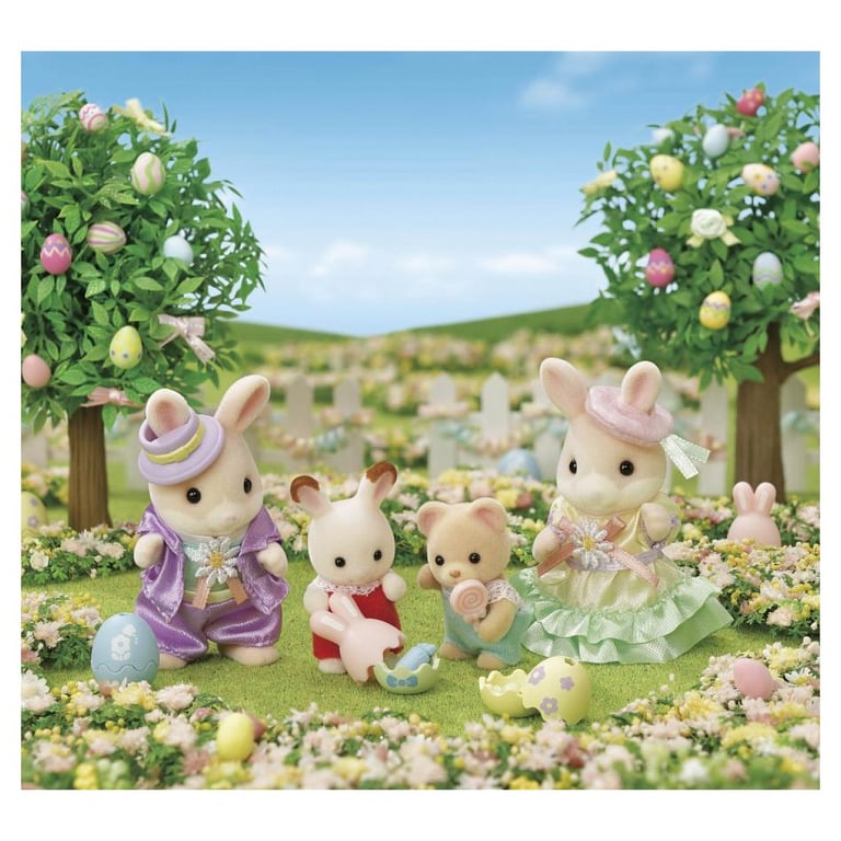 Sylvanian Families La Chasse aux Œufs des Lapins Marguerite 5691 - vue 4