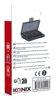 Konix Boîte de jeux pour Switch 2