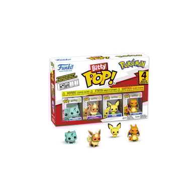 Pack 4 Figurines Funko Bitty Pop Pokémon Bulbasaur