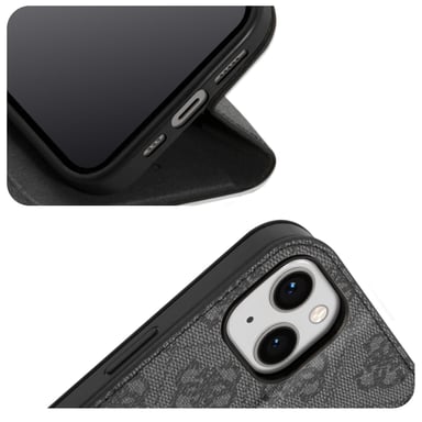 Custodia folio per iPhone 14 Plus stampa 4G trendy