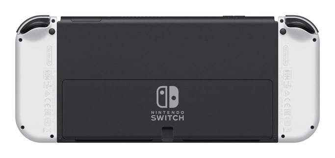Switch (OLED) - Console de jeux portables 17,8 cm (7'') 64 Go Écran tactile Wifi, Blanc