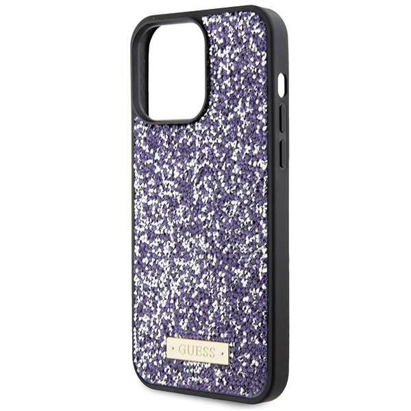 Coque de téléphone Guess iPhone 15 Pro Métal strass Protection chocs - vue 6