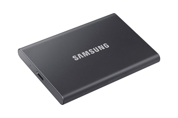 SSD EXT SAMSUNG T7 2TO gris titanio USB 3.2 Gen 2 MU-PC2T0T/WW