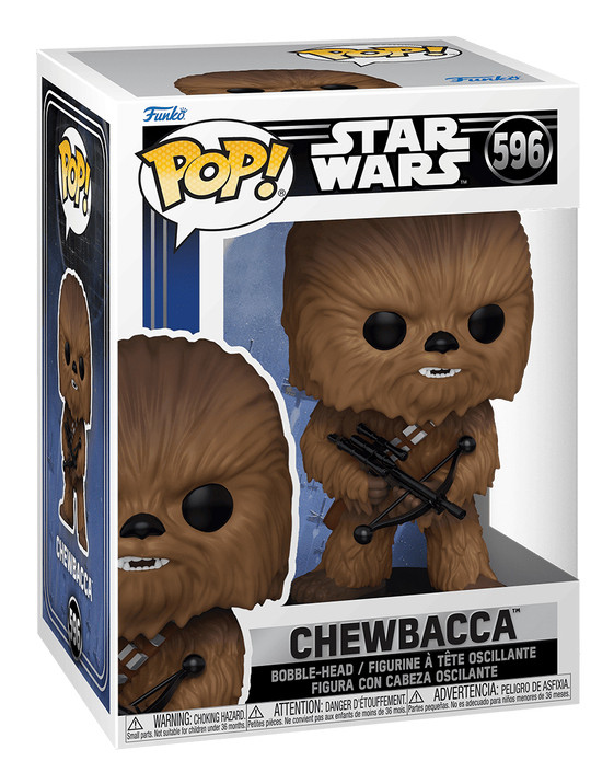 Figurine Pop Star Wars : Chewbacca avec arbalette [596] - vue 3
