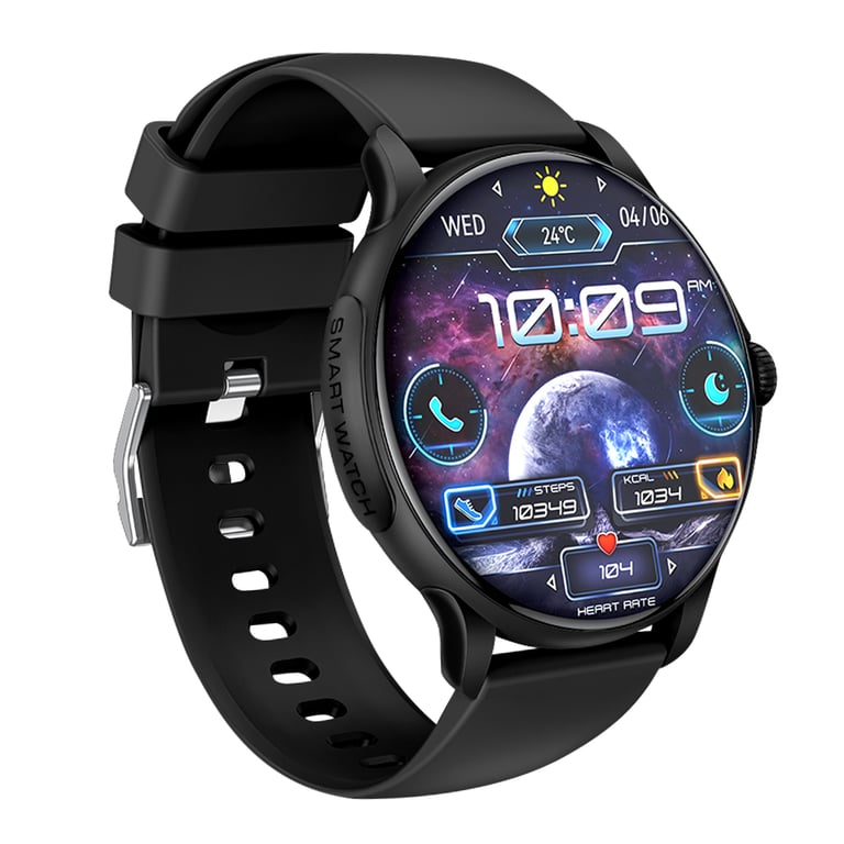 Montre Connectée Suivi Santé et Sport avec Écran AMOLED Étanche IP68 Neuf - vue 4