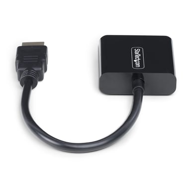 StarTech.com Adaptateur HDMI vers VGA, Convertisseur Vidéo Actif pour Ordinateur Portable/Bureau, 1920x1080 (1080p), Source HDMI vers Moniteur/Affichage/Projecteur VGA