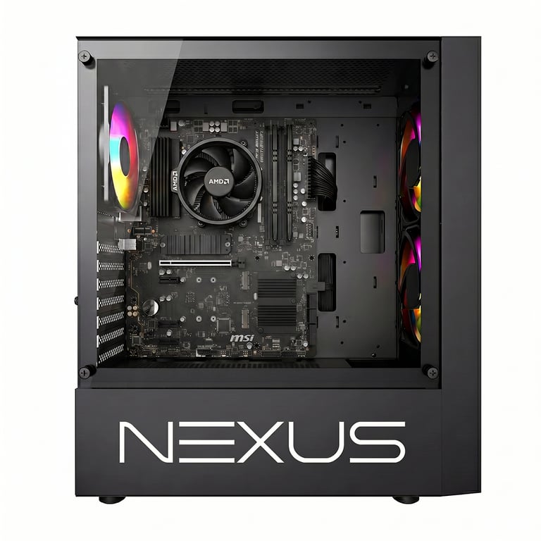 PC Racing Submariner - AMD Ryzen 7 5700G / 32 Go DDR4 / 1 To SSD NVMe + Écran 27  FullHD + Pack Gaming + Windows 11 Pro - Neuf