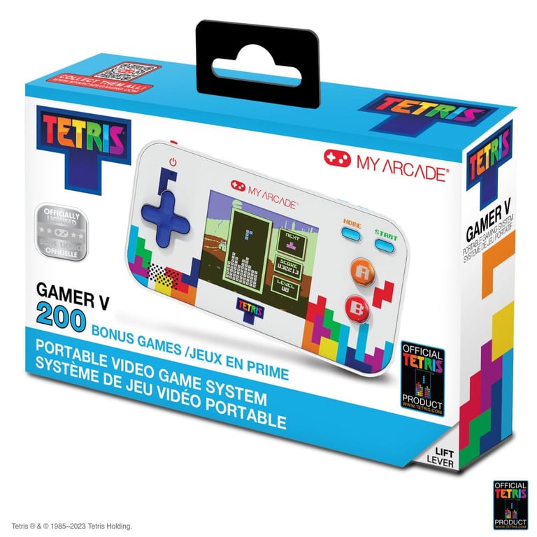 My Arcade - Gamer V PRO Tetris - Mini Console Portable Retro - Microsoft