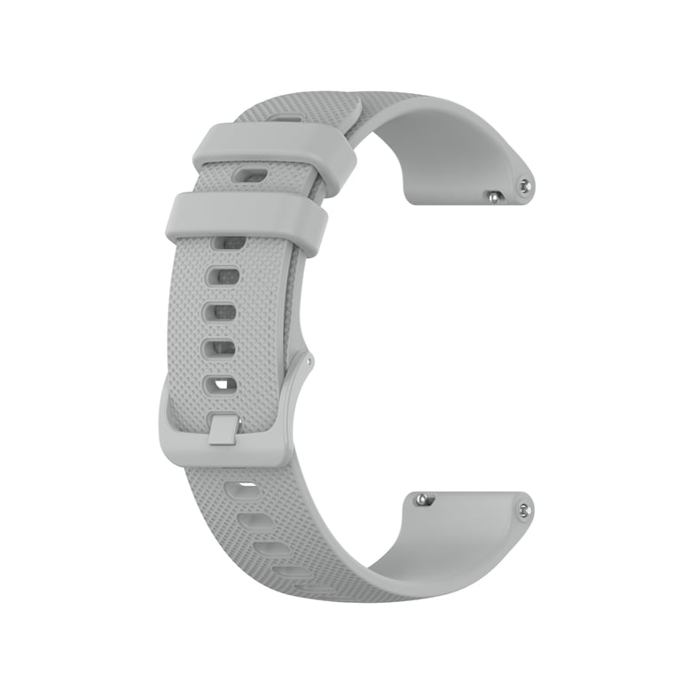 INF Bracelet de montre en silicone Grey 20 mm