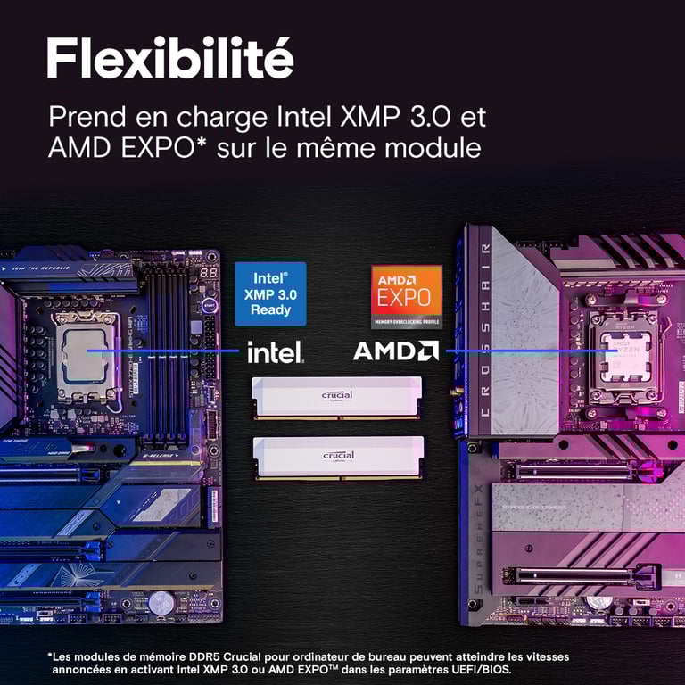 Crucial Pro OC module de mémoire 2 x DDR5 6400 MHz Neuf - vue 6