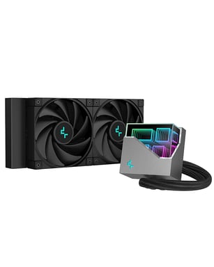 DeepCool LT520 Procesador Sistema de refrigeración líquida todo en uno 12 cm Negro 1 pieza(s)