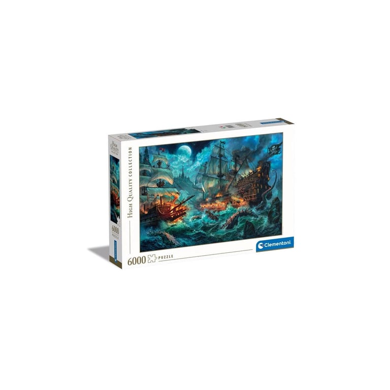 Puzzle 6000 pièces : Navires Clementoni Puzzles - vue 3