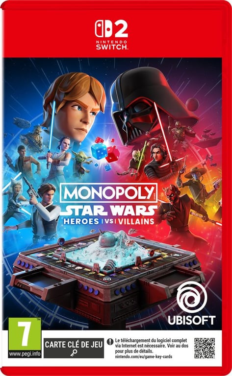 Monopoly Star Wars Heroes Vs Villains (Switch 2) - Neuf