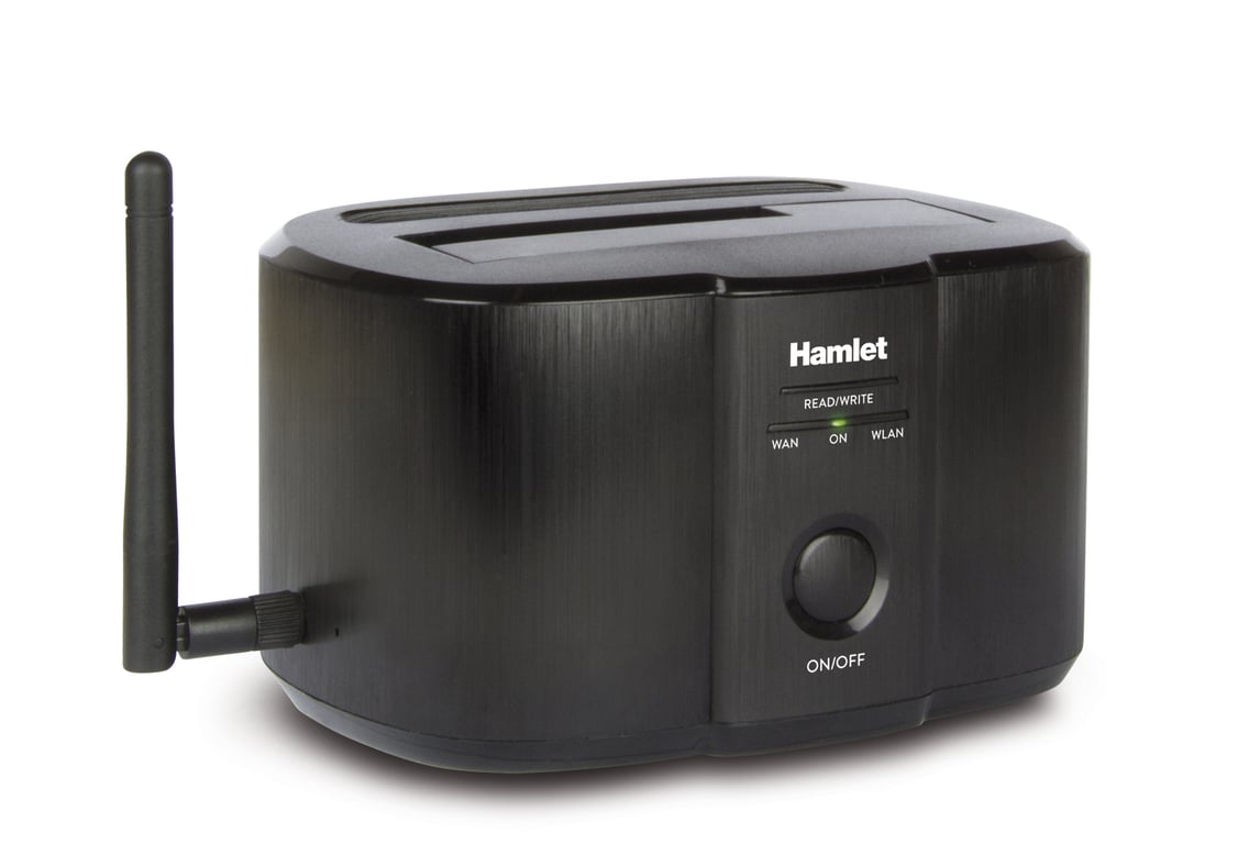 Hamlet HXDDWIFI Station d'accueil de disques de stockage Neuf