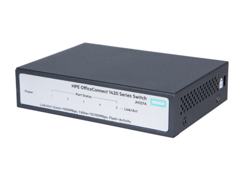 HPE OfficeConnect 1420 5G Non géré L2 Gigabit Ethernet 101001000 1U Neuf - vue 3