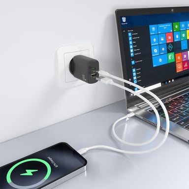 AISENS A110-0924 cargador de dispositivo móvil Cámara digital, MP3, MP4, Teléfono móvil, Navegante, Portátil, Consola de juegos portátil, Smartphone,