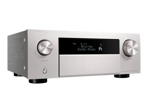 Denon AVC-X4800H 125 W 9.4 canaux Surround Compatibilité 3D Argent