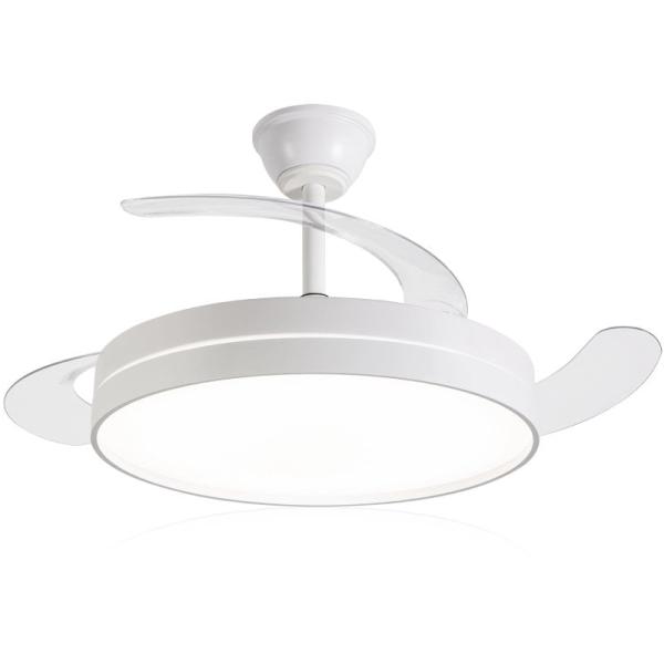 Ventilateur de Plafond avec Lumière Daewoo DW5008 106cm 6 Vitesses Pales Rétractables Télécommande - vue 2