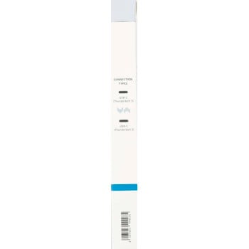 Cable Thunderbolt-3 USB-C, 40 Gbit/s, 5 A, 100 W, Ultra-HD 5K, 0,50m