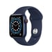 Apple Watch Series 6 OLED 40 mm Digitale 324 x 394 pixel Touchscreen 4G Blu Wifi GPS (satellite)
